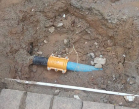 西盟水管漏水检测的情况