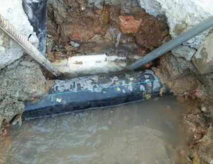 西盟测漏水之水管漏水